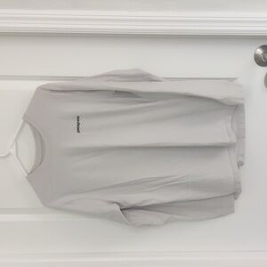 Patagonia Off White Regular Fit Long Sleeve Tee